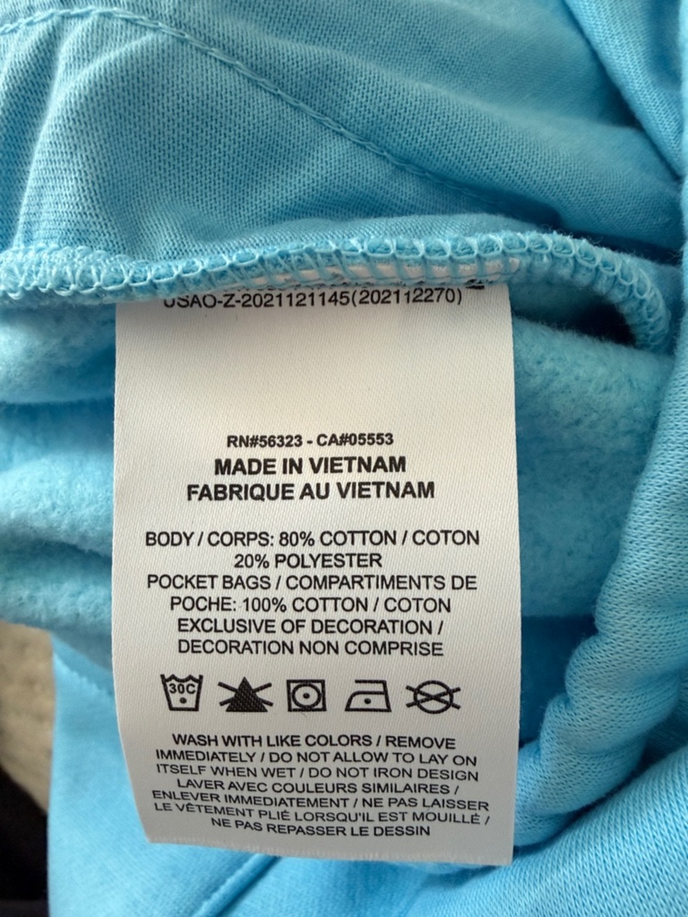 Jordan Kids Aqua Blue Jumpman Fleece Joggers NWOT - Picture 5 of 5